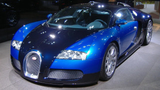 Blue black bugatti car show - luxury free wallpaper