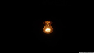 Lit bulb dark night glow - the dark night sky free wallpaper