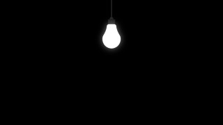 Lit bulb minimalism moon monochrome - free light wallpaper