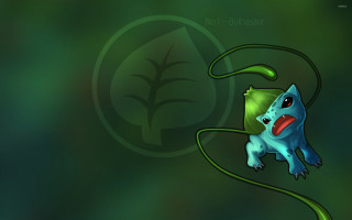 Blue green cartoon character green - brom free wallpaper