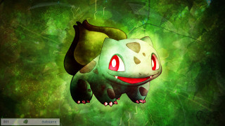 Pokemon cartoon green background red - a red eye free wallpaper