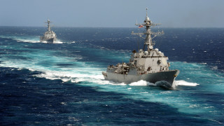 Two ships ocean blue water - blue water free wallpaper