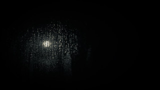 Dark room light rain window - the wall free wallpaper