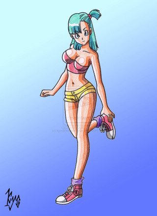 Cartoon girl bikini sneakers tennis - a tennis racket free wallpaper