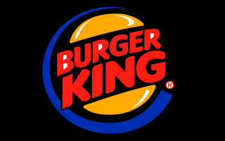 Burger king logo black background - dong kingman free wallpaper
