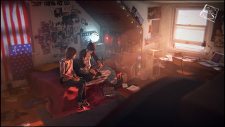 Two people sitting bed room - two person free wallpaper