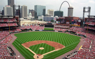 Baseball stadium st louis cardinals 2 - edwin dickinson free wallpaper