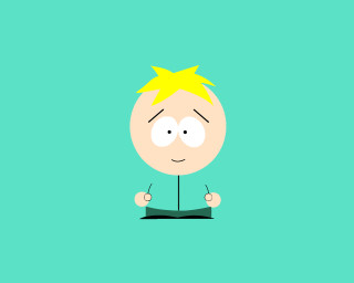 Cartoon character yellow hair book - purism free wallpaper