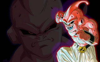 Cartoon demon character face head - a knife free wallpaper