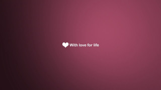 Pink heart love for life 2 - life free wallpaper