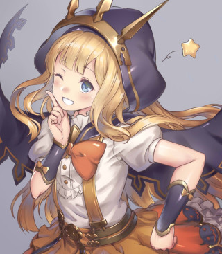 Girl costume hat scarf star - a girl free wallpaper