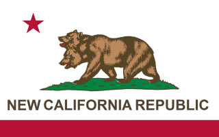 California flag bear new california - beeple free wallpaper