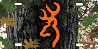 Metal sign deer leaves tree - drew tucker free wallpaper