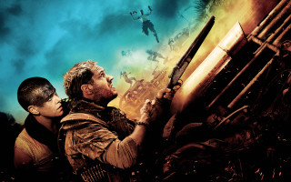 Man boy guns movie poster - action painting free wallpaper