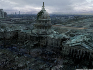 Large building dome sky clouds - craig mullins free wallpaper