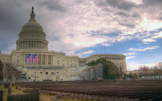 Large building flag sky clouds - dennis ashbaugh free wallpaper for desktop
