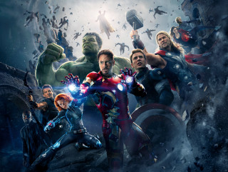 Avengers characters dark background sky 2 - avgust černigoj free wallpaper