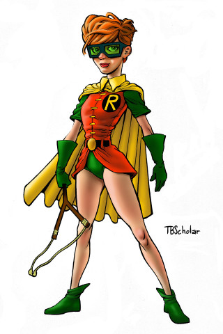 Superhero ashcan green mask yellow - ashcan school free wallpaper