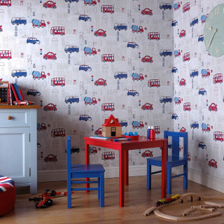 Childs room table chairs cars - car free wallpaper