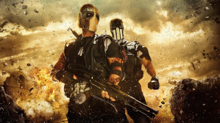 Masked man gun field fire - comic cover art free wallpaper for desktop