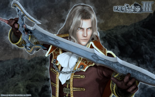 Man red coat sword chain - his hand free wallpaper for desktop