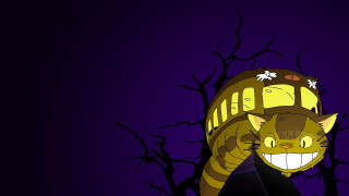 Cartoon cat creepy smile train - a creepy smile free wallpaper