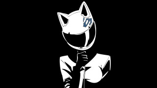 Person cat suit bat black - a white cat free wallpaper