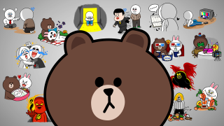 Brown bear cartoon characters yellow - a brown bear free wallpaper