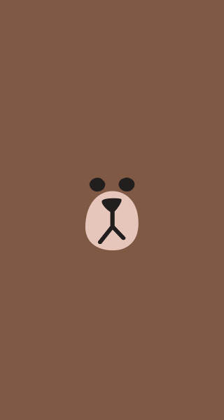 Brown bear black nose ring - a black nose free wallpaper