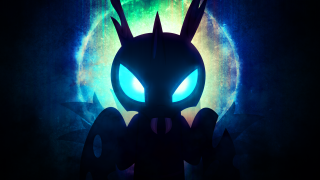 Glowing blue eye pokemon starry - blue eye free wallpaper
