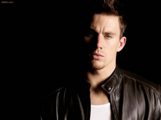 Man leather jacket serious look 12 - his face and shoulders free wallpaper