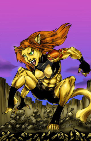 Cartoon woman demon body demon - daphne allen free wallpaper