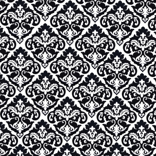 Black white pattern large design - in the middle of the image free wallpaper