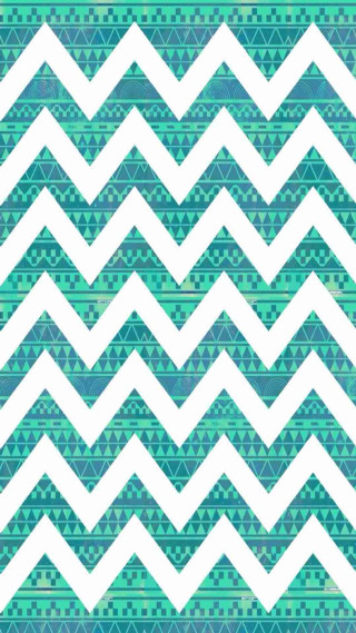 Blue white chevron green background - aquirax uno free wallpaper