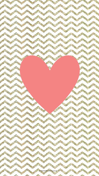 Heart chevron background pink heart - a pink heart free wallpaper