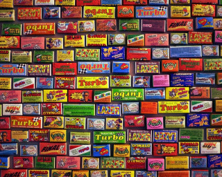 Tupperware candy wall popart maximalism - game art free wallpaper