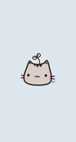 Cat bow head small bow - funny free wallpaper