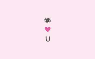 Pink background black pink heart - heart free wallpaper