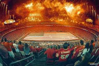 Stadium crowd game big screen - dennis flanders free wallpaper