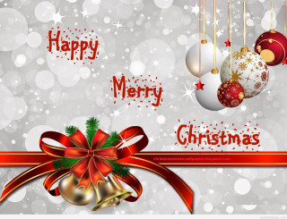 Merry christmas ornaments snowflakes star - merry free wallpaper