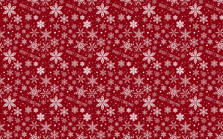 Red white snowflake pattern snowflakes - art free wallpaper