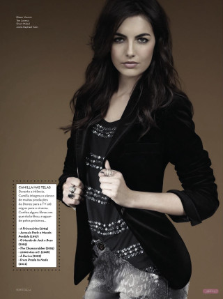 Woman black jacket jeans magazine - magazine free wallpaper
