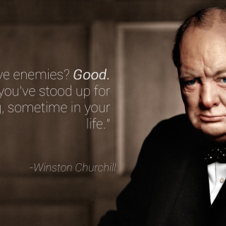Man tuxedo churchill quote image - david young cameron free wallpaper