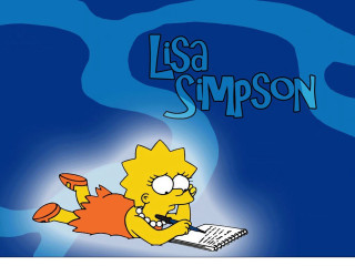 Cartoon character laying on book - the background of the image free wallpaper