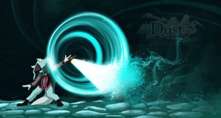 Cartoon character fire extinguisher blue - 2 d game art free wallpaper