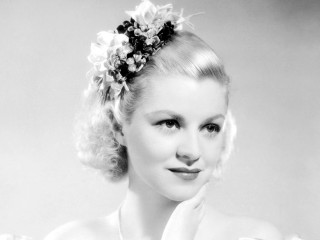 Woman flower hair posing picture 4 - doris blair free wallpaper