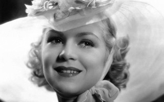 Woman hat flower bow smile - a big smile free wallpaper