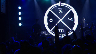 Band performance logo crowd stage - a band free wallpaper