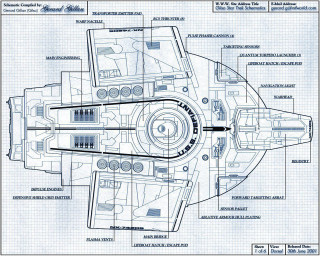 Blueprint space ship diagram parts - a wireframe diagram free wallpaper