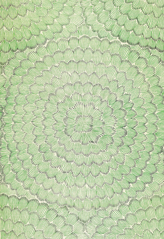 Green background circular design middle 3 - paper texture free wallpaper
